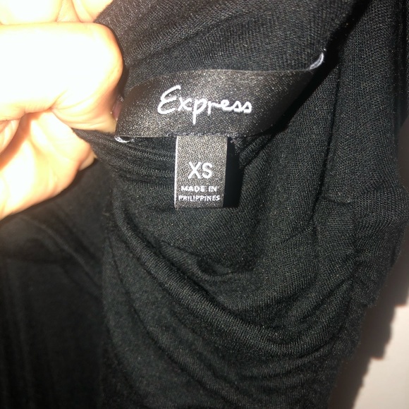 Black halter Express dress Size XS - Picture 4 of 4